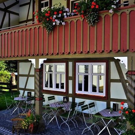 Cafe Im Hof- Bed & Breakfast Streufdorf Luaran gambar