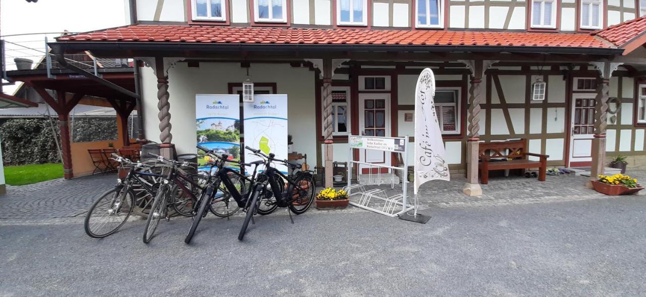 Cafe Im Hof- Bed & Breakfast Streufdorf Luaran gambar