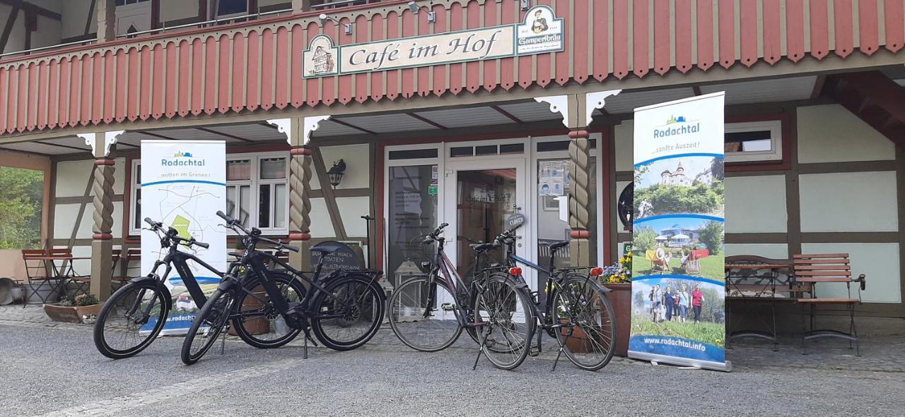 Cafe Im Hof- Bed & Breakfast Streufdorf Luaran gambar