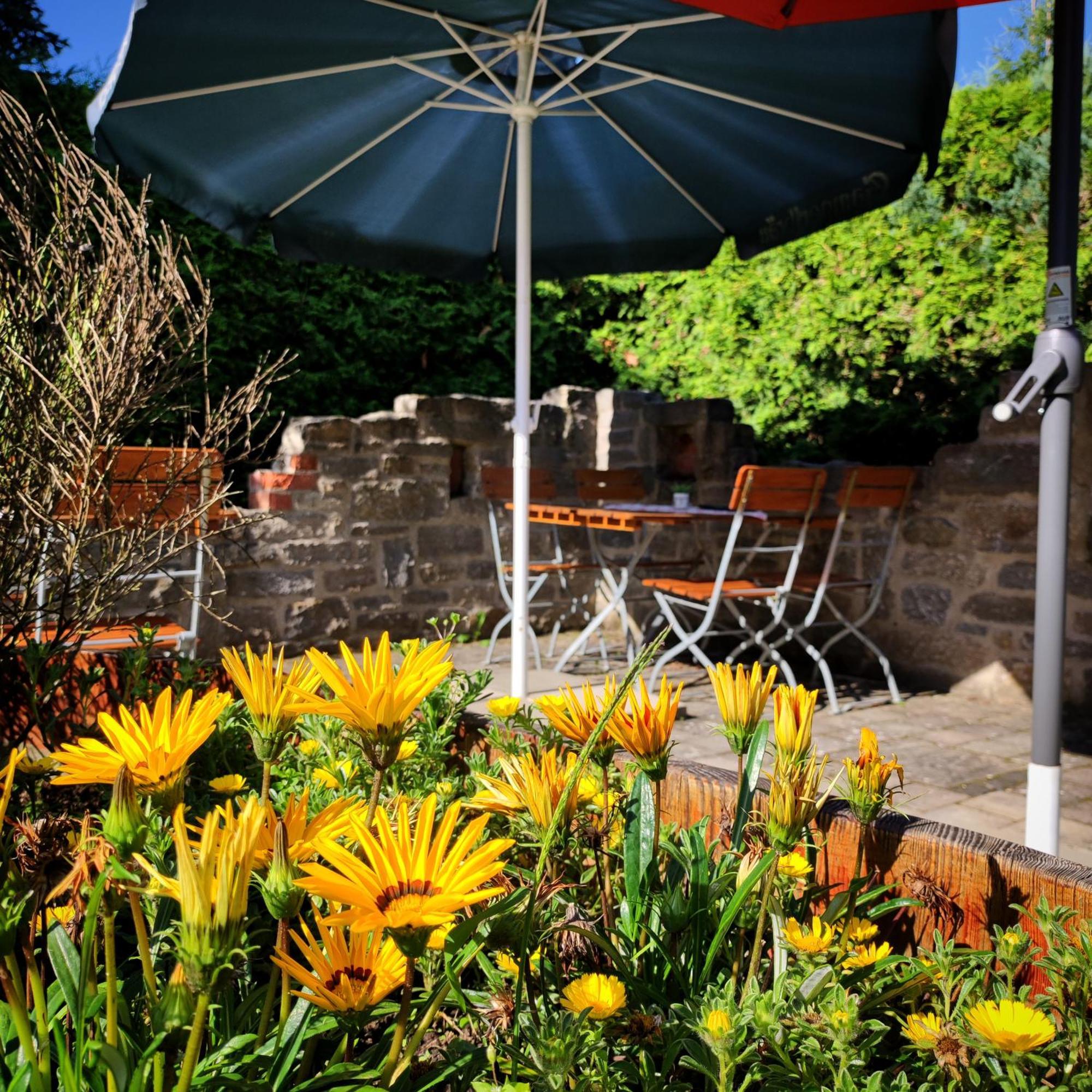 Cafe Im Hof- Bed & Breakfast Streufdorf Luaran gambar
