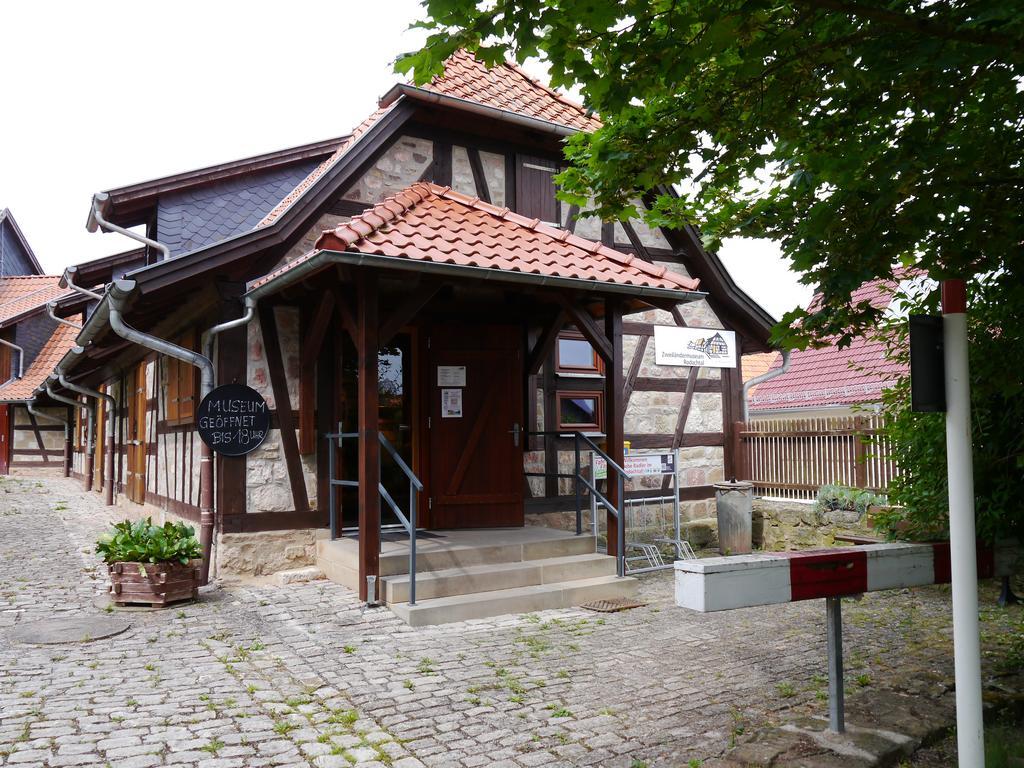 Cafe Im Hof- Bed & Breakfast Streufdorf Luaran gambar