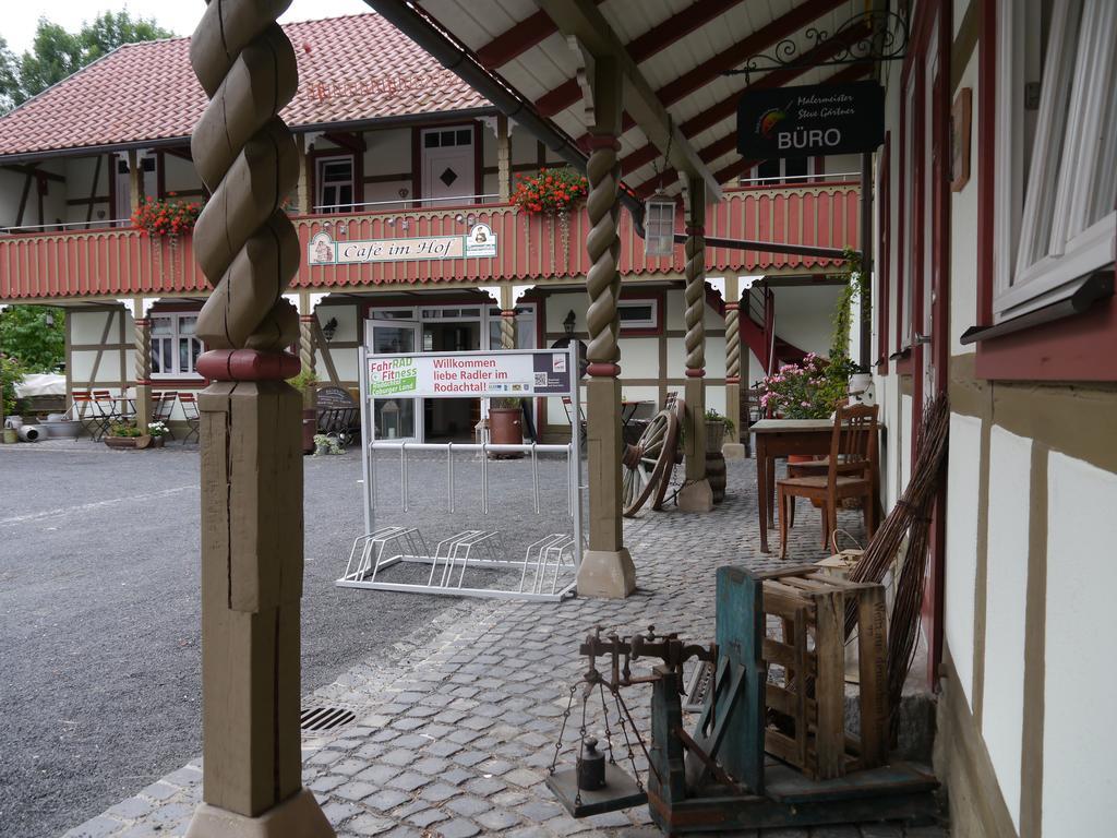 Cafe Im Hof- Bed & Breakfast Streufdorf Luaran gambar