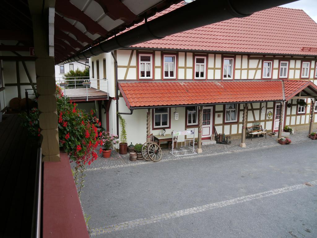 Cafe Im Hof- Bed & Breakfast Streufdorf Luaran gambar