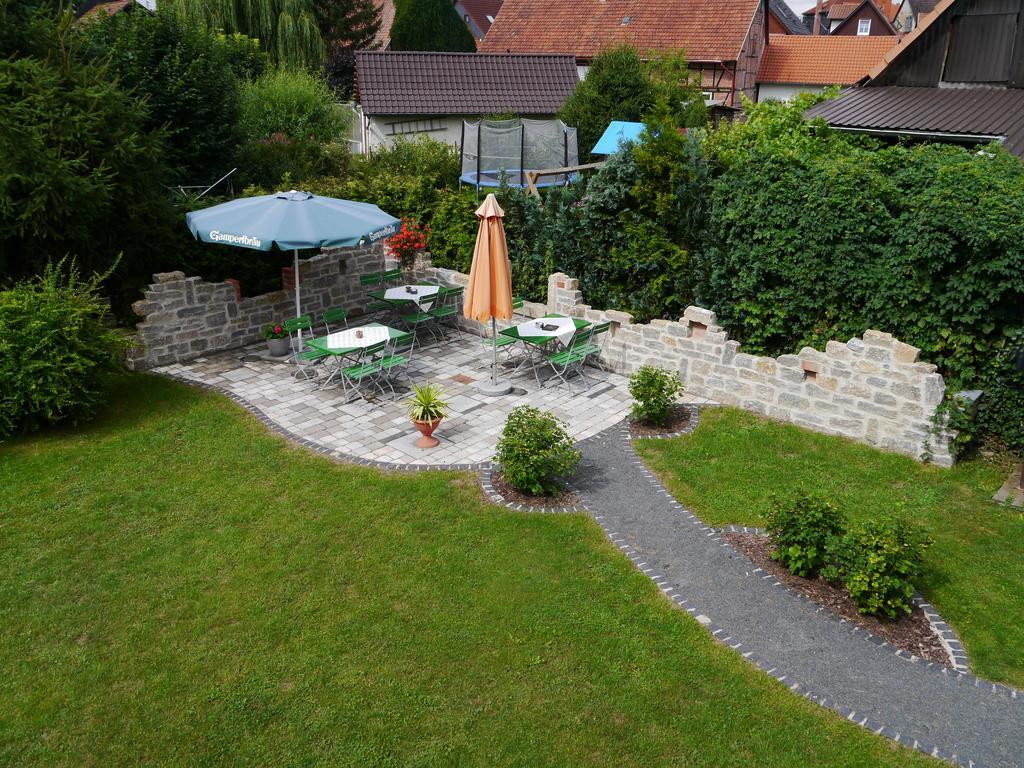 Cafe Im Hof- Bed & Breakfast Streufdorf Luaran gambar