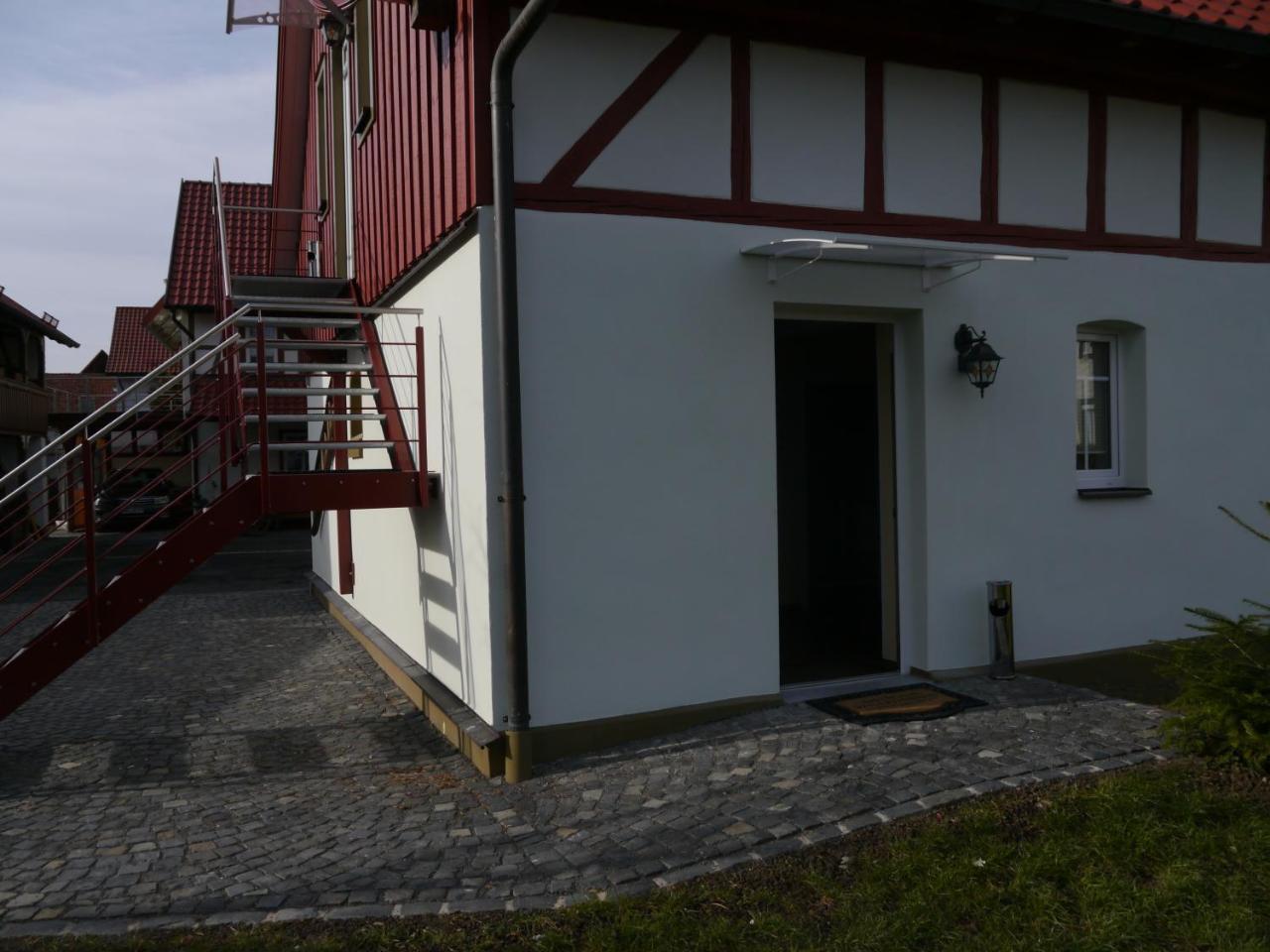 Cafe Im Hof- Bed & Breakfast Streufdorf Luaran gambar